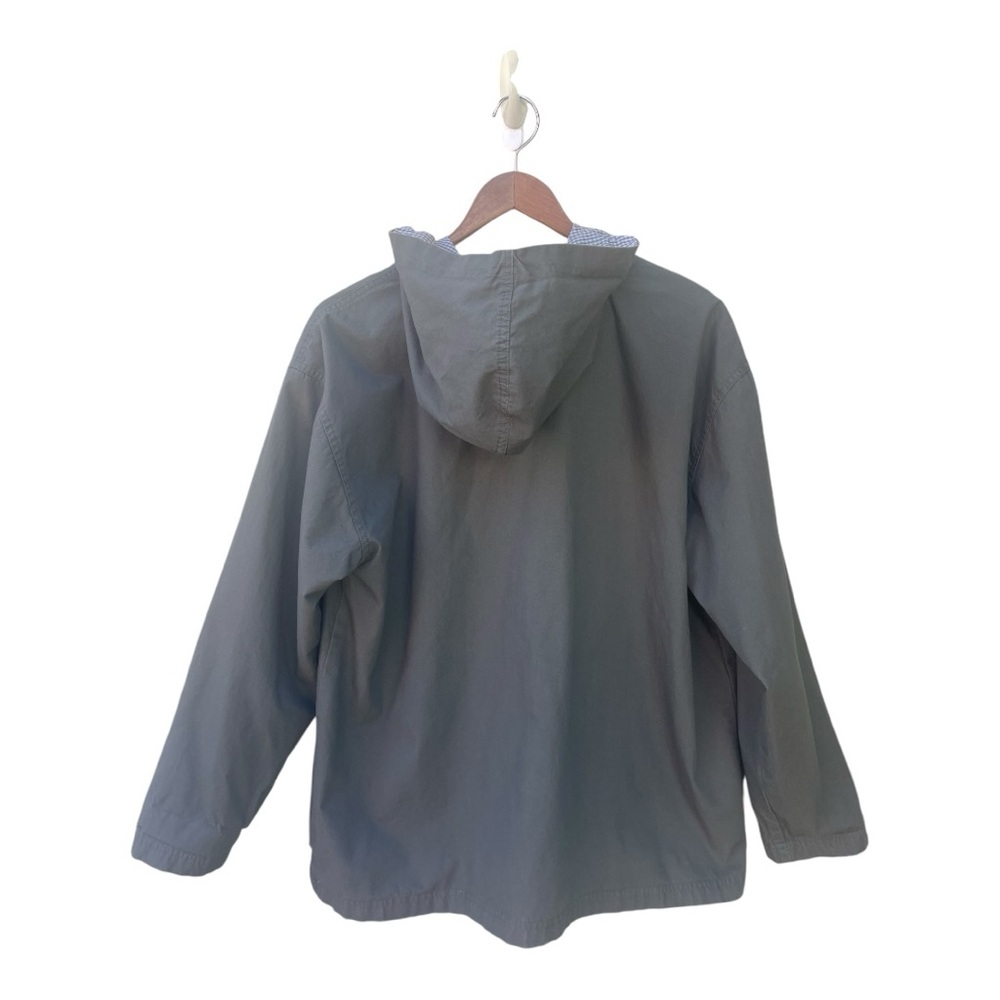 Cherokee Women's Hooded Olive Green Lightweight Jacket with Front Pocket Sz M - Picture 3 of 10